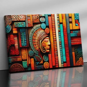 Colorful Modern Abstract Art Canvas for Home and Office Wall Decor