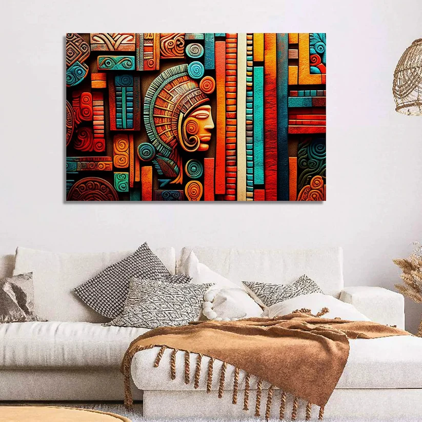 Colorful Modern Abstract Art Canvas for Home and Office Wall Decor - Image 4