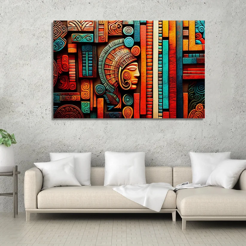 Colorful Modern Abstract Art Canvas for Home and Office Wall Decor - Image 2